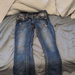 Miss Me Women's Faded Blue Boot Cut-- Cash App-Aubreyselph-put In Note Your Addr